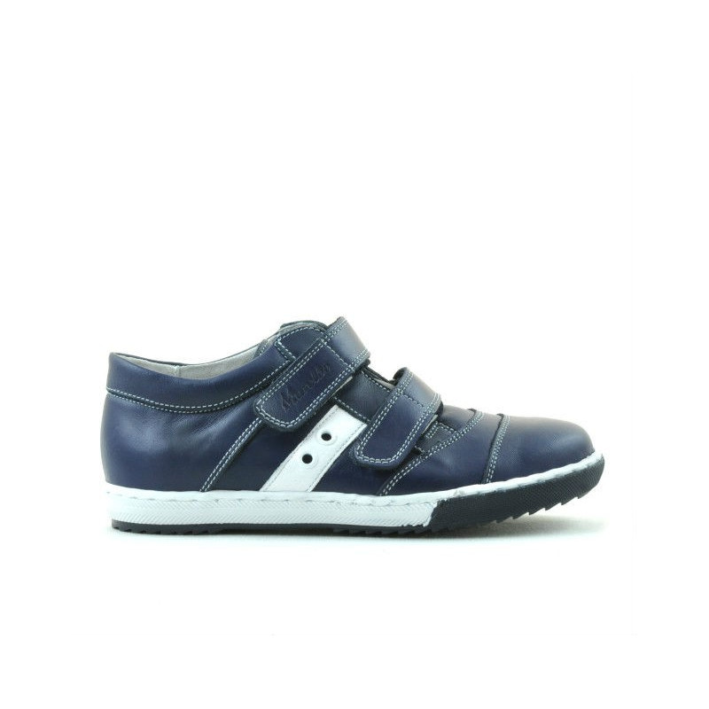 Children shoes 134 indigo+white