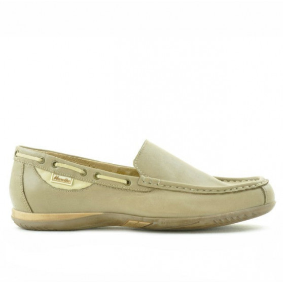 Men loafers, moccasins 719 sand