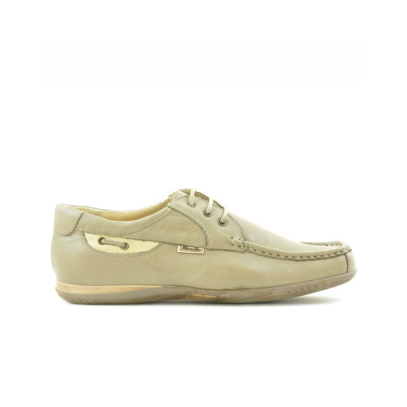 Men loafers, moccasins 718 sand