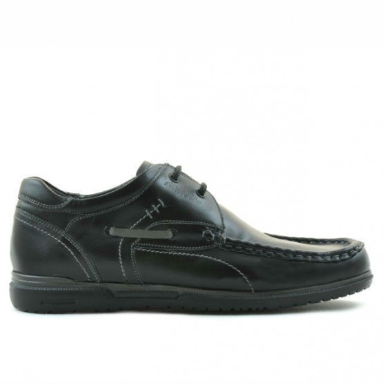 Men loafers, moccasins 735 black