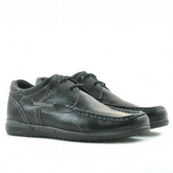 Men loafers, moccasins 735 black