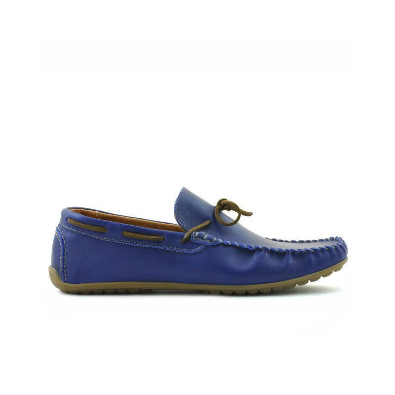 Men loafers, moccasins 863 indigo