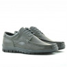 Men loafers, moccasins 850 gray