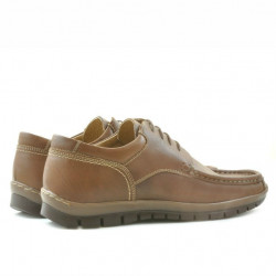 Men loafers, moccasins 850 brown