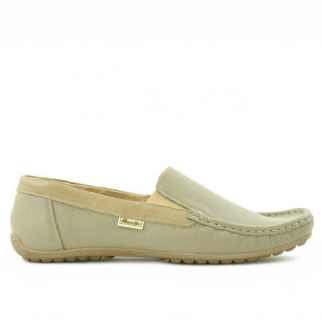 Men loafers, moccasins 777 cappuccino