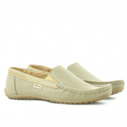Men loafers, moccasins 777 cappuccino