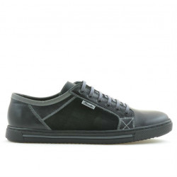 Men sport shoes 851 black+gray