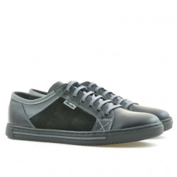 Men sport shoes 851 black+gray