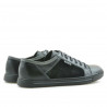 Men sport shoes 851 black+gray