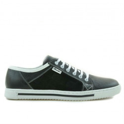 Men sport shoes 851 black+white