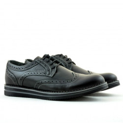 Men casual shoes 866 black