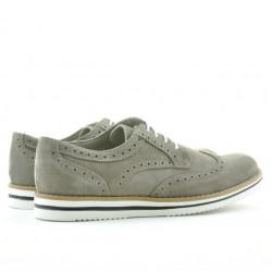 Men casual shoes 866 sand velour 