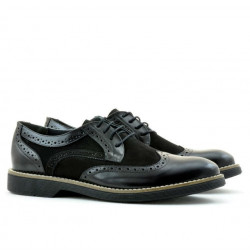 Men casual shoes 826 black florantic combined