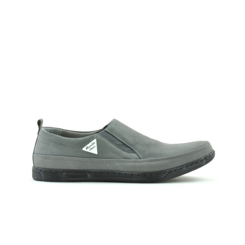 Men casual shoes 745 bufo gray