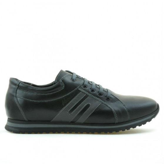 Men sport shoes 768 black+gray