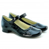 Women casual shoes 644 patent black