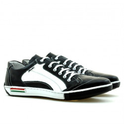 Men sport shoes 707 black+white
