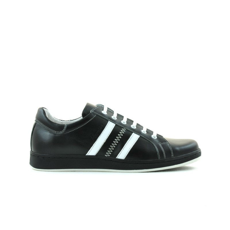 Men sport shoes 959 black+white