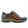 Men sport shoes 852 brown+indigo