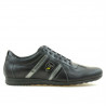 Men sport shoes (large size) 711m black+gray