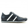 Men sport shoes 711 indigo+white
