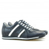 Men sport shoes 711 indigo+white