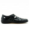 Men loafers, moccasins 819 black