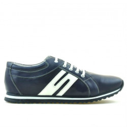 Men sport shoes 768 indigo+white