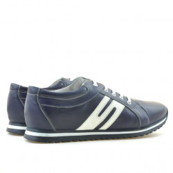 Men sport shoes 768 indigo+white