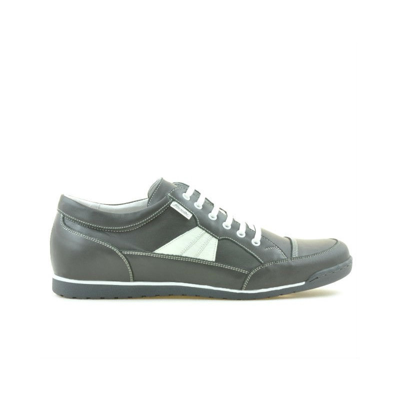 Men sport shoes 716 gray+white