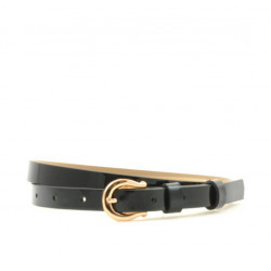 Women belt 04m patent black
