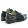 Women casual shoes 608 patent black combined