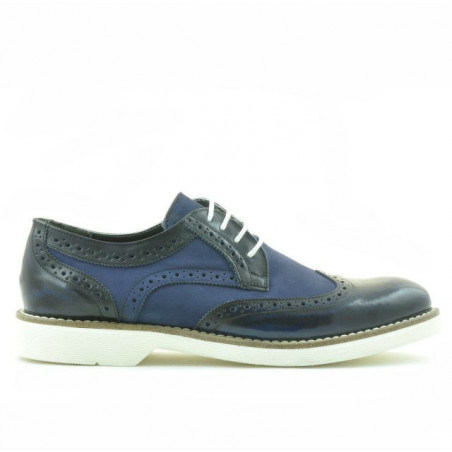 Men casual shoes 826 indigo florantic combined