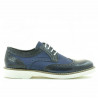Men casual shoes 826 indigo florantic combined