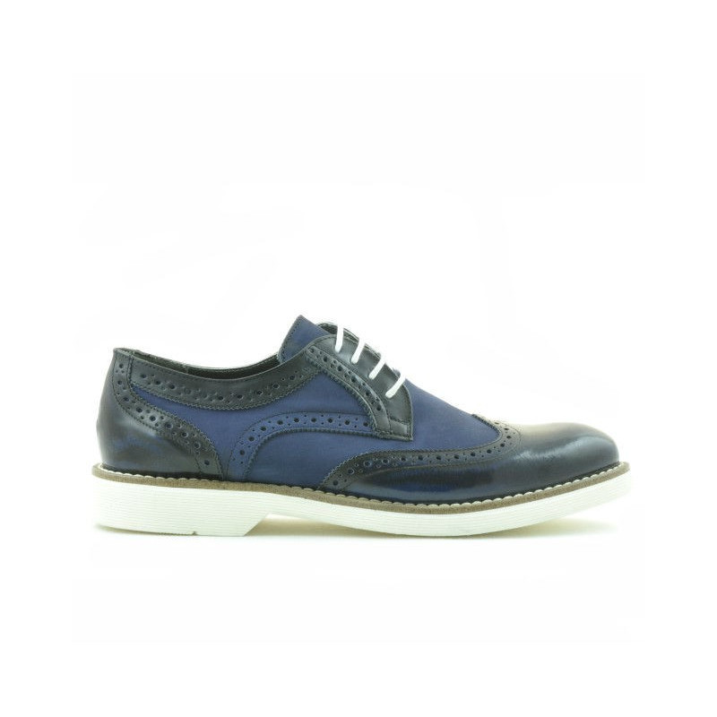 Men casual shoes 826 indigo florantic combined