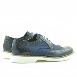 Men casual shoes 826 indigo florantic combined