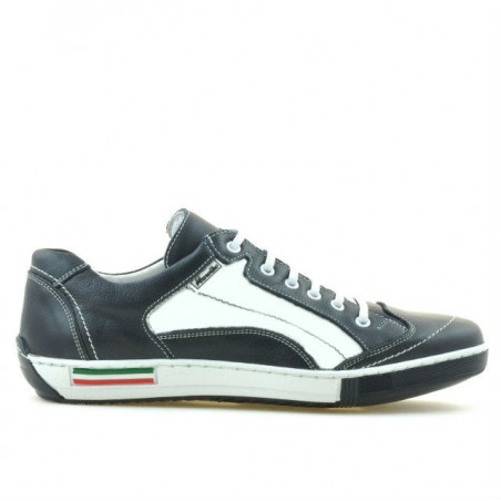 Men sport shoes 707 indigo+white