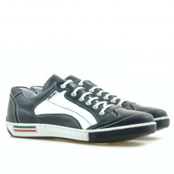 Men sport shoes 707 indigo+white