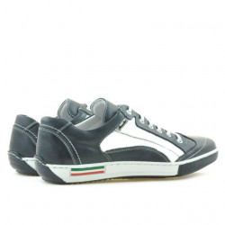 Men sport shoes 707 indigo+white