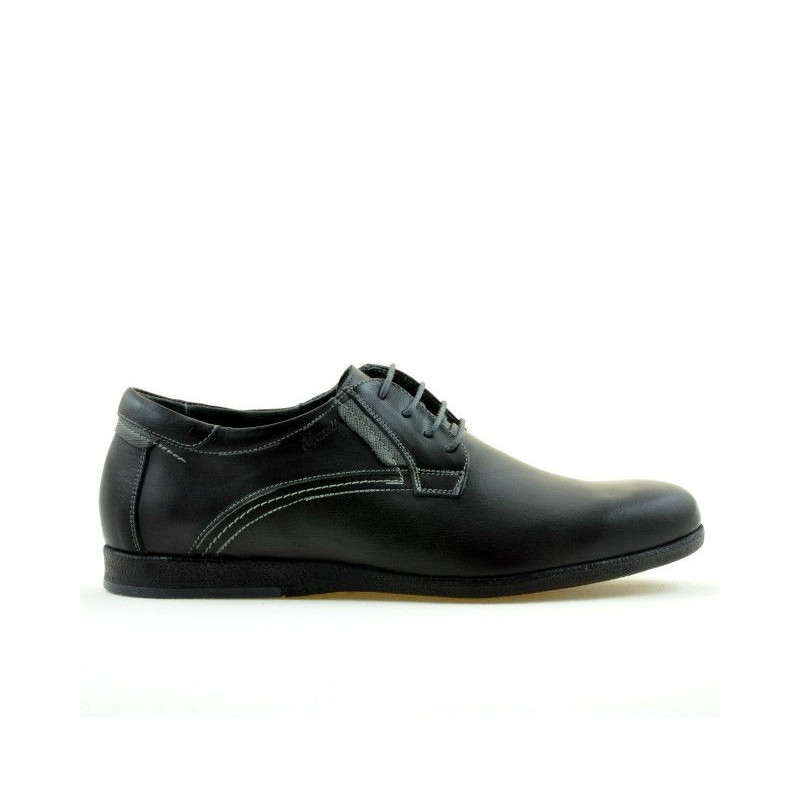 Men casual shoes 857 black