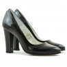 Women stylish, elegant shoes 1214 patent black