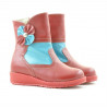 Small children boots 20c red+bleu