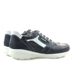 Men sport shoes 827 indigo+white