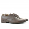 Men stylish, elegant shoes 786 brown