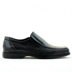 Men stylish, elegant shoes 934 black