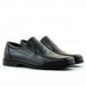 Men stylish, elegant shoes 934 black