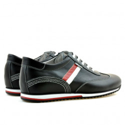 Men sport shoes 807 black+white