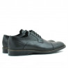 Men stylish, elegant shoes 814 black
