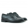 Men stylish, elegant shoes 801 black 