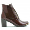 Women boots 3299 patent bordo